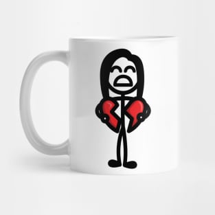 Broken Hearted Mug